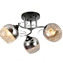 Люстра 32435 3xE27 CHROME+BLACK (TEKAVIZE) 159-17606