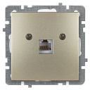 Розетка телефонная TOURAN золото