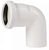 Отвод ПП для внутренней канализации 87° Ду 40 белый OSTENDORF