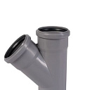 Тройник ПП внутр. канал. Ду 90х90х45* OSTENDORF