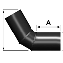 Отвод сварной 60 градусов 315Х23,2