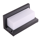 Светодиодный уличный настенный светильник F328/L 20W BLACK 4000K IP65 (TEKLED) 183-03280