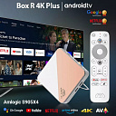 Смарт приставка "Homatics Box R 4K androidtv 4/32гб"