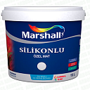 Водоэмульсионная силиконовая краска MARSHALL SILIKONLU MAT 7.5L