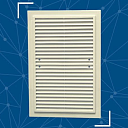 Пластиковая вентиляционная решетка 200х300