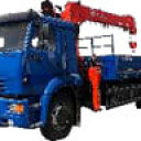 Кран-манипулятор 6,6 т КАМАЗ 65117-1029 6х4 19,5 м