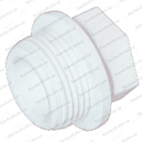 Заглушка резьбовая 20х1/2 (1000/250) (Valfex)