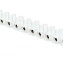 Клеммная колодка 16mm 30А полистирол белая PRIME