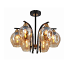 Люстра 1024 AMBER Glass 3xE27 40Вт (TEKAVIZE) 159-17420