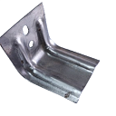 Кронштейн крепежный усиленный (ККУ) межэтажный широкий 2х90х200 мм