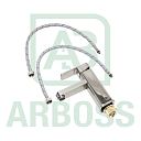 Смеситель для раковины и умывальника (ZEGOR LEB1-A123KH)