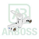 Смеситель без лейки для ванны и биде (Zegor black PUD12-A045)