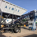 Мобильный бетонный завод - 60 куб