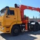 Седельный тягач КАМАЗ  44108-6010-24 КМУ 10 т длина 9,57 м