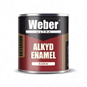 Краска Weber 2.5 кг бордовая