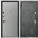 Двери Черный шелк "Premium 70", бетон темный