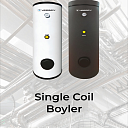 Бойлер с двумя  змеевиками VESSEN 200Л. с покрытием TERMOWEN