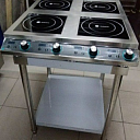 Плита индукционная HURAKAN HKN-ICF35DX4 на подставке HURAKAN HKN-ICF35DX4-ST