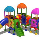 Детская горка, модель 10