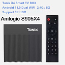 Смарт-бокс Tanix x4 android 11