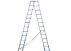 Двухсекционная алюминиевая лестница Sarayli 2×15
