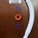 Гофра универсальная (длина 120 см с переходом 40 мм/50мм) (80)