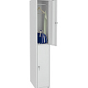 Шкаф металлический двуххсекционный