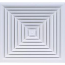 Квадратный диффузор 600х600 мм