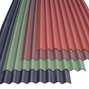 Битумные волнистые листы