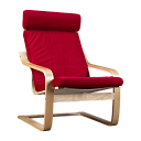 Офисное кресло Prime red