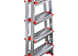 Стремянка двухсторонняя Perilla ЯРУС 4 ступени 122404