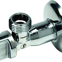 Кран шаровой угловой для смесителя с наружной резьбой ду 1/2"х1/2" giacomini