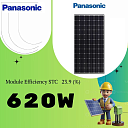 Солнечная панель Panasonic 625 W