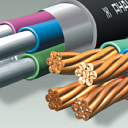Кабель силовой для стационарной прокладки на напряжение до 1 кв