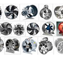 Осевой промышленный вентилятор