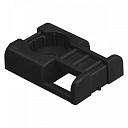 Площадка под хомуты для прямого монтажа (100 шт.) черная TDM