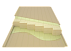 Стеновые сэндвич панели RAL1015 - бежевые , RAL9003  - белые,  толщина 50мм