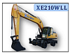 Колёсный экскаватор XE210WLL