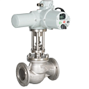 Электрические фланцевые запорно-регулирующие клапаны (Globe Valves)