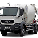 Автобетоносмеситель MAN TGS 33.360 6x4 (8м3) 