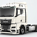 Тягач MAN TGX 18.480 4x2 Ultra Cm Euro 6 (мега, пневмоподвеска UY36-GM)