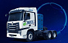 Тягач Howo-Max 460 6x4 CNG газовый на метане, AMT, ретардер (2 моста, пневмоподвеска)