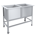 Ванна моечная эконом ЦК  ВМО2-530ЭЦК-М 1220х630х870(890) мм