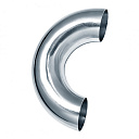 Отвод нержавеющий 180°