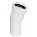Отвод ПП для внутренней канализации 15° Ду 32 белый OSTENDORF