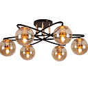 Люстра 8359 6xE27 GOLD+BLACK (TEKAVIZE) 159-17738