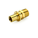 Соединитель латунный двойной прямой GOLDFIX НР 25х3/4" GENERAL FITTINGS