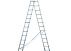 Двухсекционная алюминиевая лестница Sarayli 2×17
