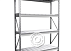Стеллаж MS Pro Z 2000х1500х600 (4 яруса с секционным настилом)