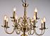 Люстра Chandelier 9329-8+4P-AB12XE14MAX40W(ASYA-AVIZE) 152-17499